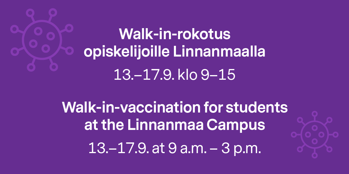 UniOulu's tweet photo. Opiskelija: ensi viikolla voit hakea koronarokotteen Linnanmaan kampuksella! 💉 Saalastinsalin rokotuspiste on avoinna 13.-17.9. klo 9-15.

Lue lisää: https://t.co/Vm4jyEAnS8 #UniOulu #koronarokotukset https://t.co/uWkoTcAnJJ