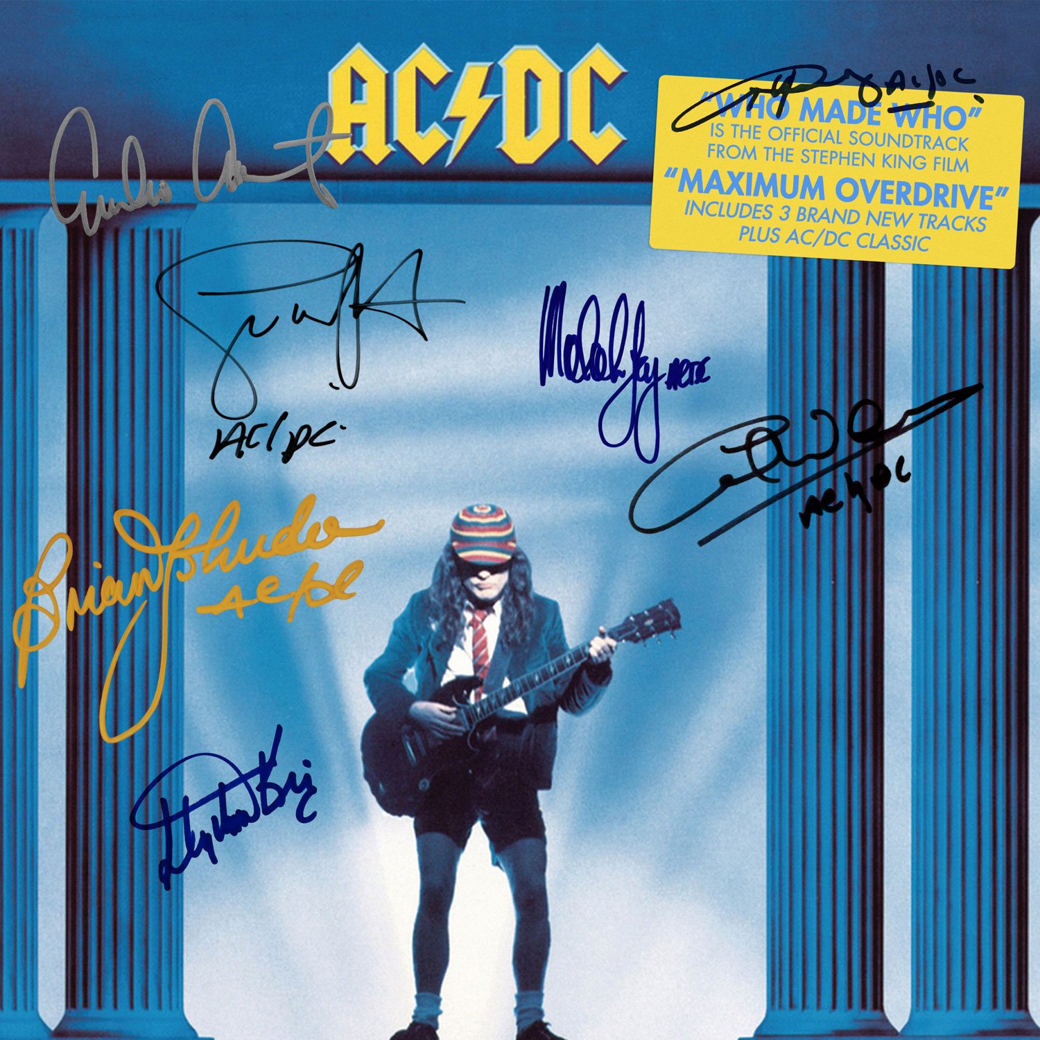 Ac Dc Twivia Acdc Twivia Question 4 4 Ac Dc S Who Made Who Released In 1986 Served As The Official Soundtrack To Stephen King S Film Maximum Overdrive Although The Same Worldwide Name The