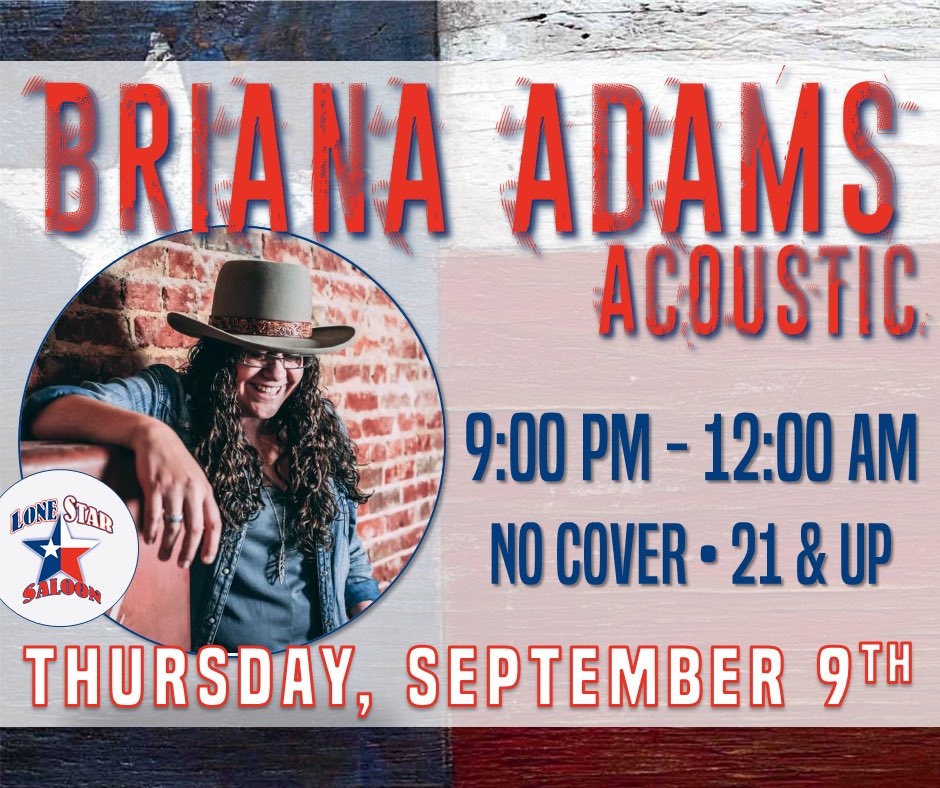 ⚡️RICHMOND⚡️
I’m back at Lone Star Saloon TONIGHT! Let’s get western!
🤠🎶🍻