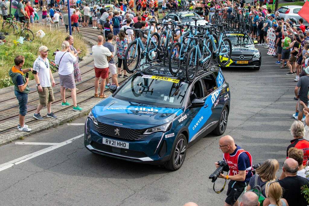 Here at Charters Peugeot, we are really enjoying the The Tour Of Britain and the results that Team Canyon dhb SunGod are achieving!

We are also loving the images and seeing our fabulous 3008 and 5008 on the tv!  Have you spotted them?

Find out more about our range of SUV's…