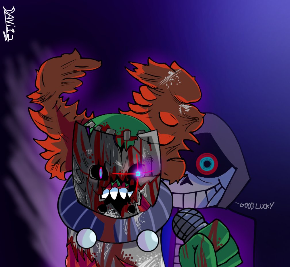 X 上的Davoze 🆖：「The madness duo. #madnesscombat #madness #Tricky  #trickytheclown #undertale #Dusttale #dusttalesans #undertaleAU #DustSans  #madnesscombattricky #fridaynightfunkin #FNF  / X