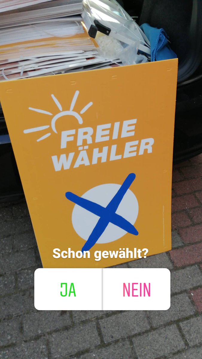 Wer am 26.09. nicht zu Hause ist, sollte die Briefwahl nutzen 😀
#FREIEWÄHLER #LTWMV #Dömitz #Boizenburg #Lübtheen #Zarrentin