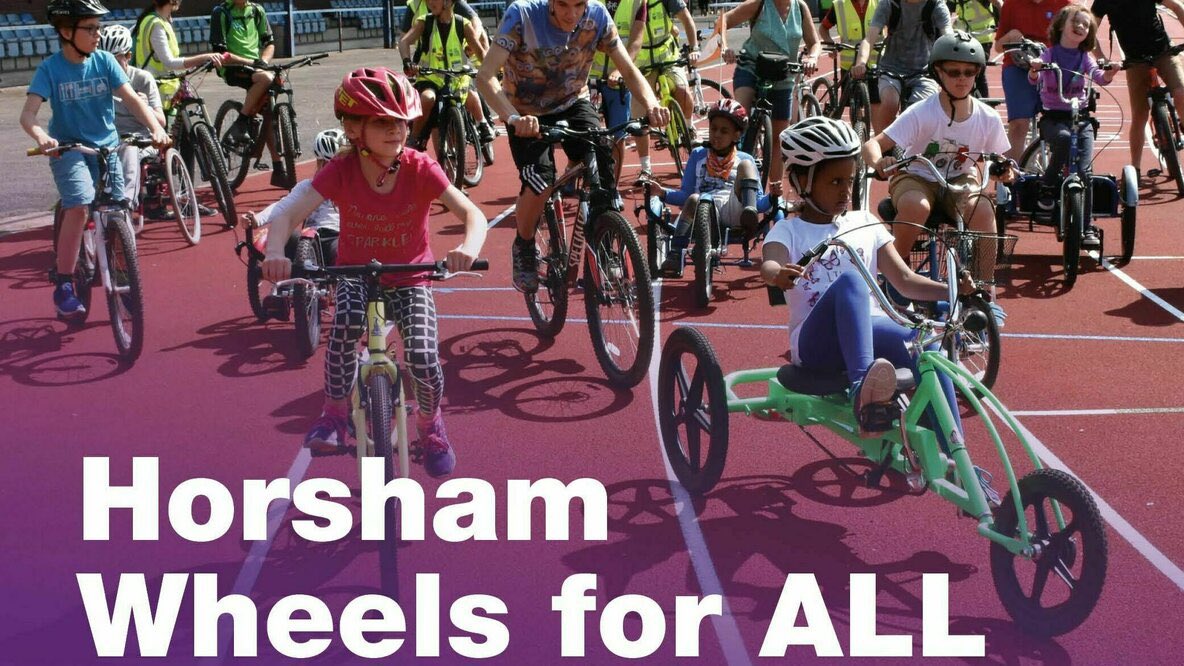 The Horsham Wheels for ALL inclusive cycling sessions restart at The Bridge Leisure Centre tomorrow from 4.30-6pm and will run weekly until 22nd October. For more information visit horsham.gov.uk/sport-and-leis…