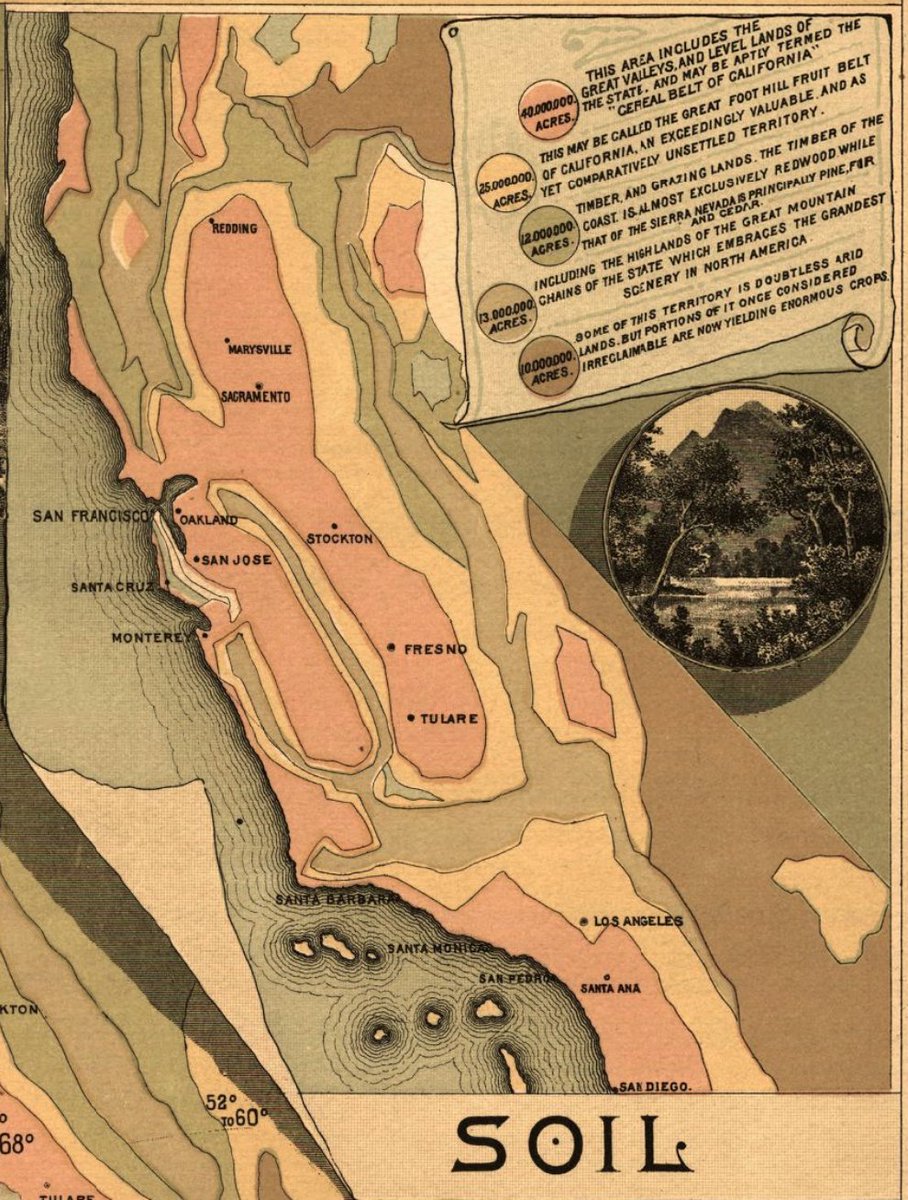 Sep 9, 1850: California entered the Union as the nation's 31st state. @LibraryCongress map (1888): loc.gov/resource/g4360… #CAAdmissionDay #CAhistory