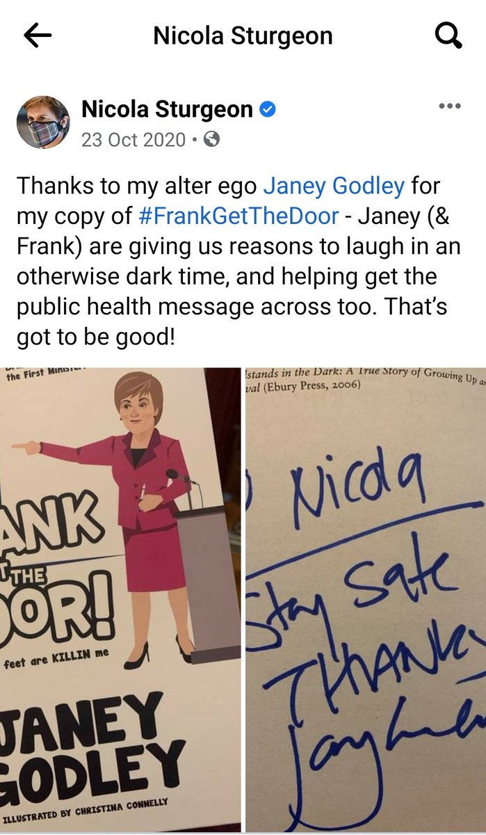 JustAVoter100&#39;s tweet - &quot;@ChrisMusson STURGEON👠👠 Godley is &quot;my alter ego&quot;  Enough said! #ResignSturgeon 👠 👠 &quot; - Trendsmap