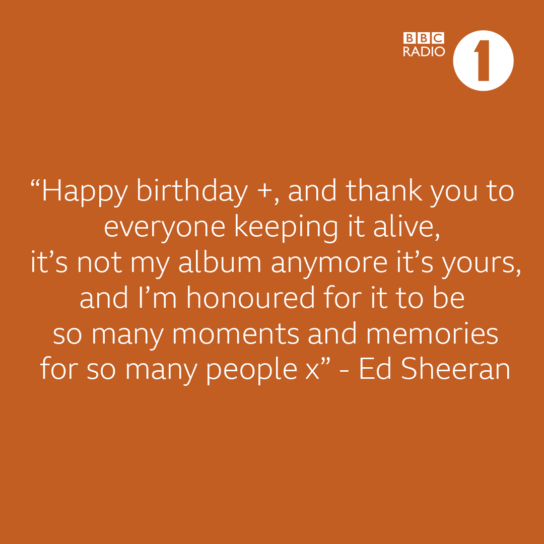 🧡 Happy Birthday Plus 🧡 10 years since <a href="/edsheeran/">Ed Sheeran HQ</a>  released his incredible debut album!