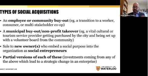 We were proud and humbled to share the social acquisition solution to <a href="/UNDP/">UN Development</a> offices around the world last month. Catch the quick overview of social acquisitions and how development officers can think beyond #startups in their #recovery efforts! #econdev fb.watch/7VXErV0y8q/