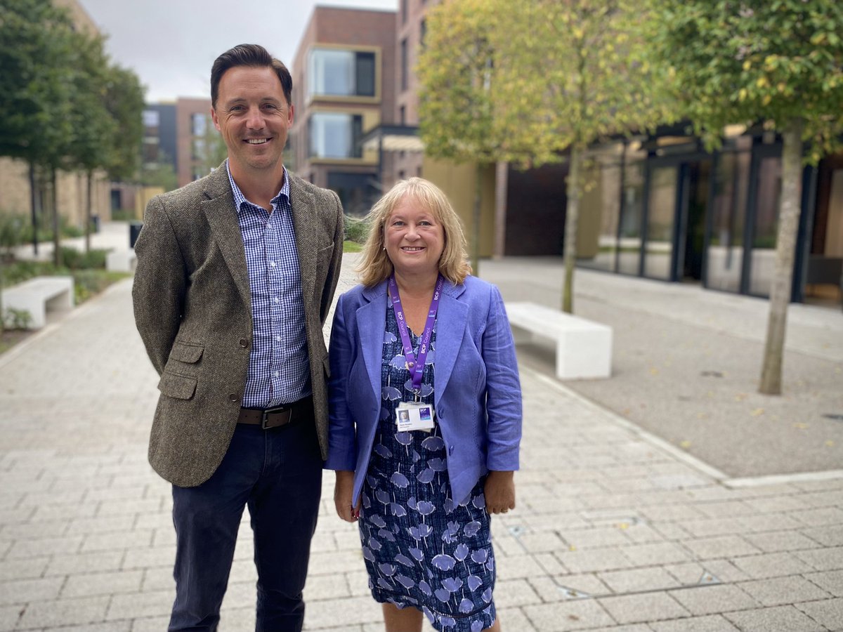 Great to be out in our ward today with ward colleague <a href="/KarenRampton/">KarenRampton</a> as we checked out the new investment at <a href="/inspiredAUB/">Arts University Bournemouth | AUB</a>. 

So proud to see each of our 3 universities in the <a href="/BCPCouncil/">BCP Council</a> area continue to thrive.

This whole new neighbourhood at AUB is really impressive!
