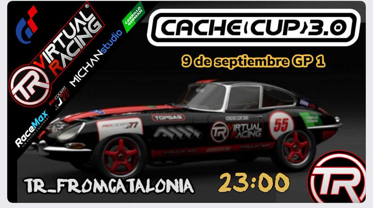 Vamos ⁦<a href="/TRVirtualRacing/">Titanium Red Virtual Racing</a>⁩  arriba #FROMCATCALONIA