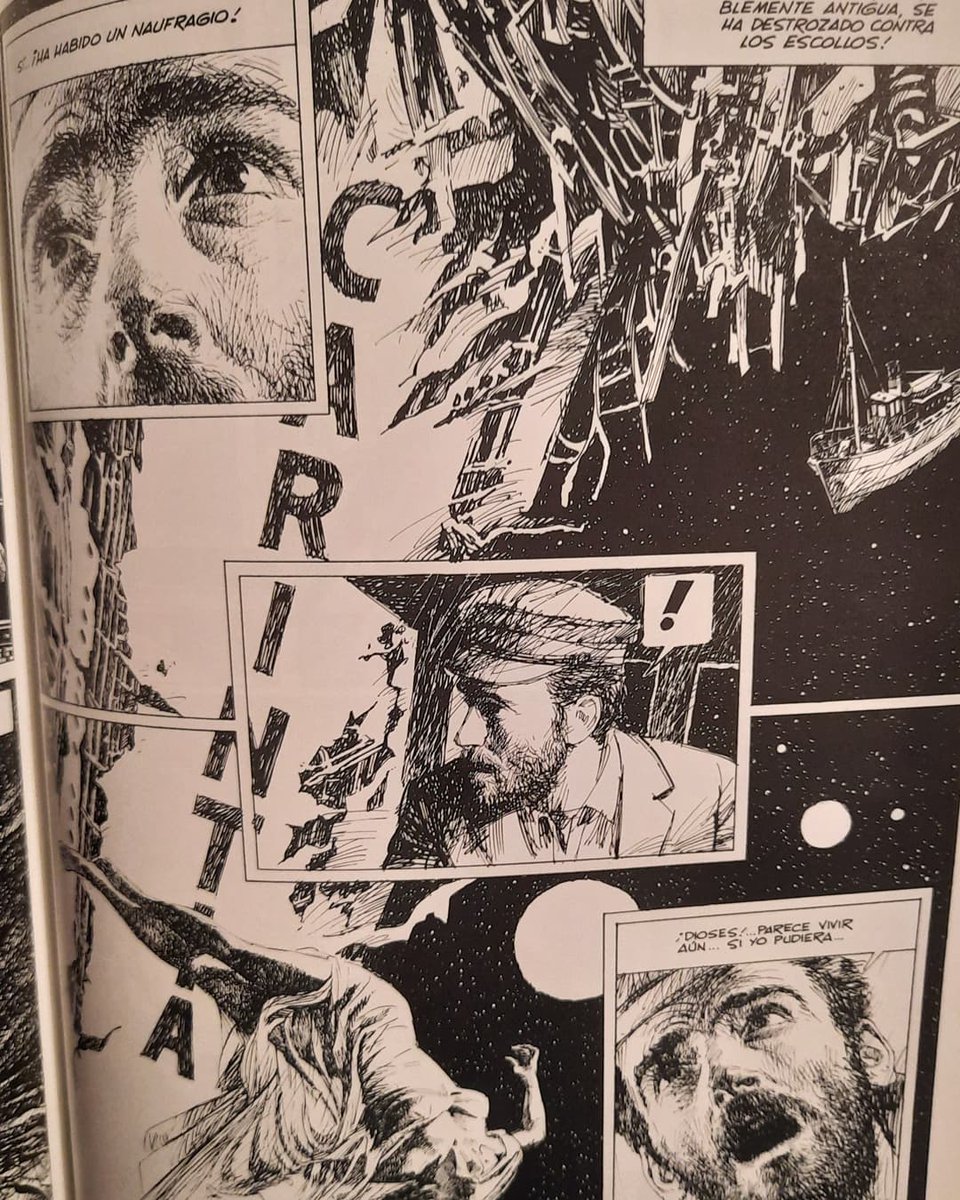 ChemaGamezTrs's tweet photo. #Comic que no se olvida..."Por espacio de un tiempo indeterminado, su único destino". 
#Lascronicasdelsinnombre #joya de #VictorMora y #LuisGarcía. https://t.co/ctrT691Dos