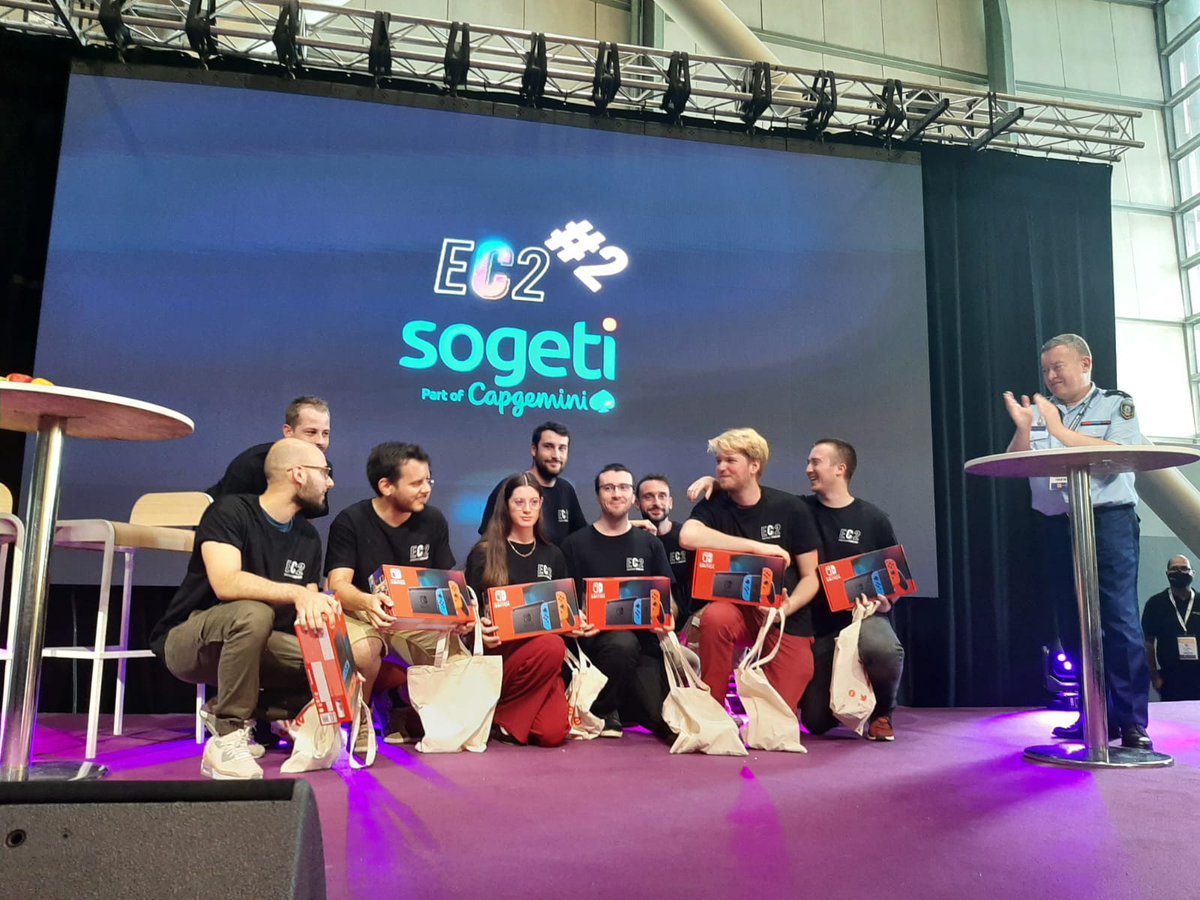 Médaille d'argent des #SogetiAcesOfSpades sur la semaine intense de l'European Cyber Cup, avec des distinctions sur les disciplines individuelles :
🥇 Forensic
🥇 Machine Learning
🥈 Soirée Gaming

Bravo à toutes les équipes, et surtout @EsnHack, largement mérité !