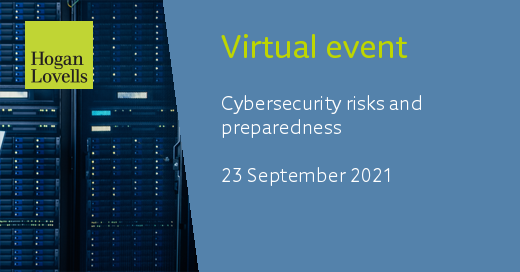 HoganLovells's tweet photo. Join the Assistant U.S. Attorney at U.S. Attorney's Office, EDNY, Alexander Mindlin; Global Head of Security of @FTICyber @thinkbigmaine and @HLPrivacy Peter Marta &amp; Jasmeet Ahuja for a presentation on preparing &amp; responding to a #ransomwareattack https://t.co/Ue1ZZKPBWT https://t.co/jjNv6C3iIG