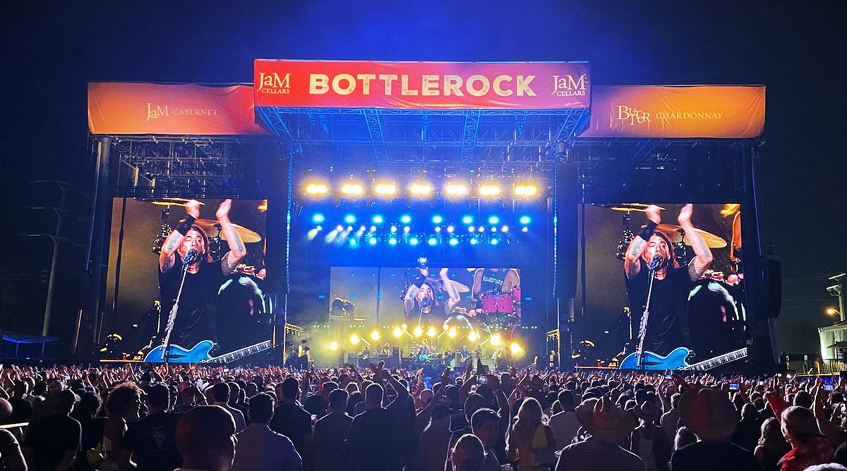 L_ACOUSTICS's tweet photo. The @BottleRockNapa Festival, in California returned Labor Day weekend, with an L-Acoustics System!
The festival featured more than 80 acts, including the @foofighters, @CageTheElephant, and more.
Sound provided by #DelicateProductions. https://t.co/2438fL2VZ9