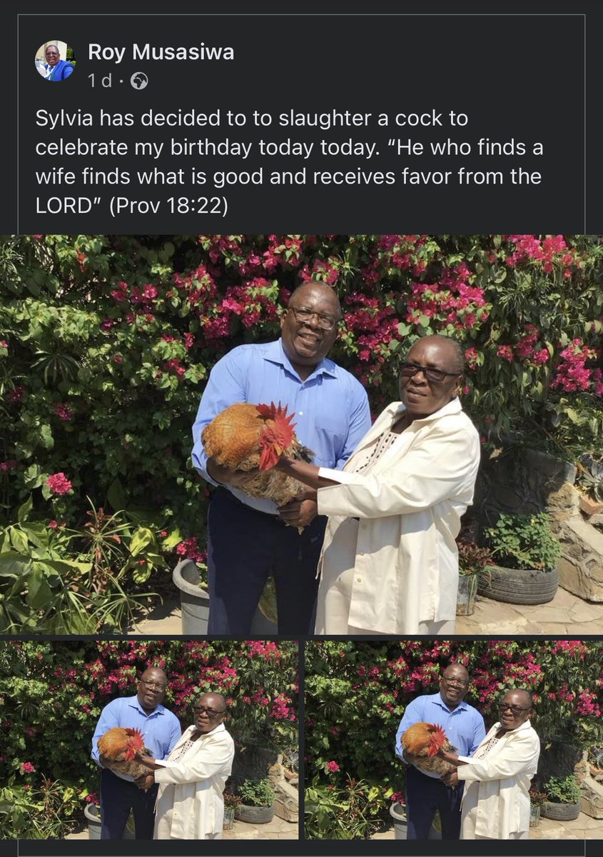 begottensun's tweet photo. My dad innocently posted this yesterday on his FB. https://t.co/pp7N4OgKJl