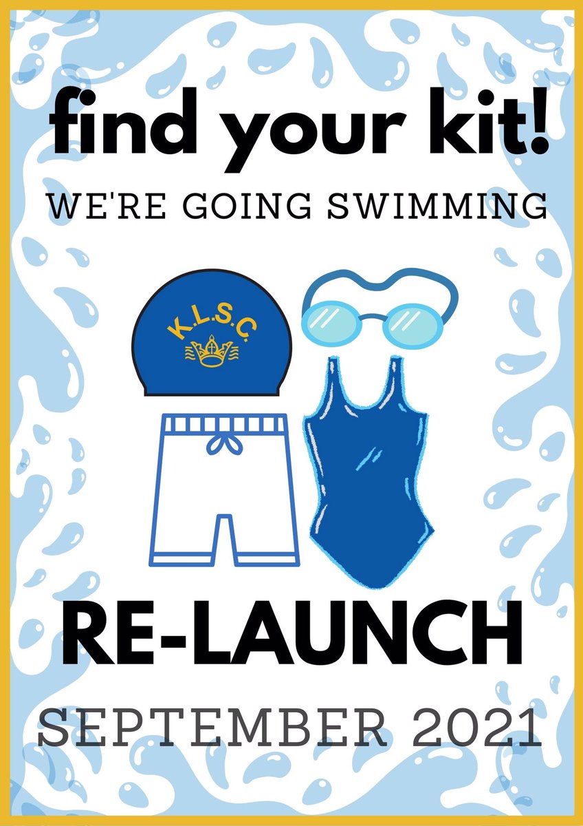 KLSCswim's tweet photo. Finally, 541 days since we last went into the water, we return to swimming tonight! 🎉 We’re so excited we could wee! (but not in the shallow end). #clubswimming #swimming #swimengland https://t.co/PWLuDvEqLi