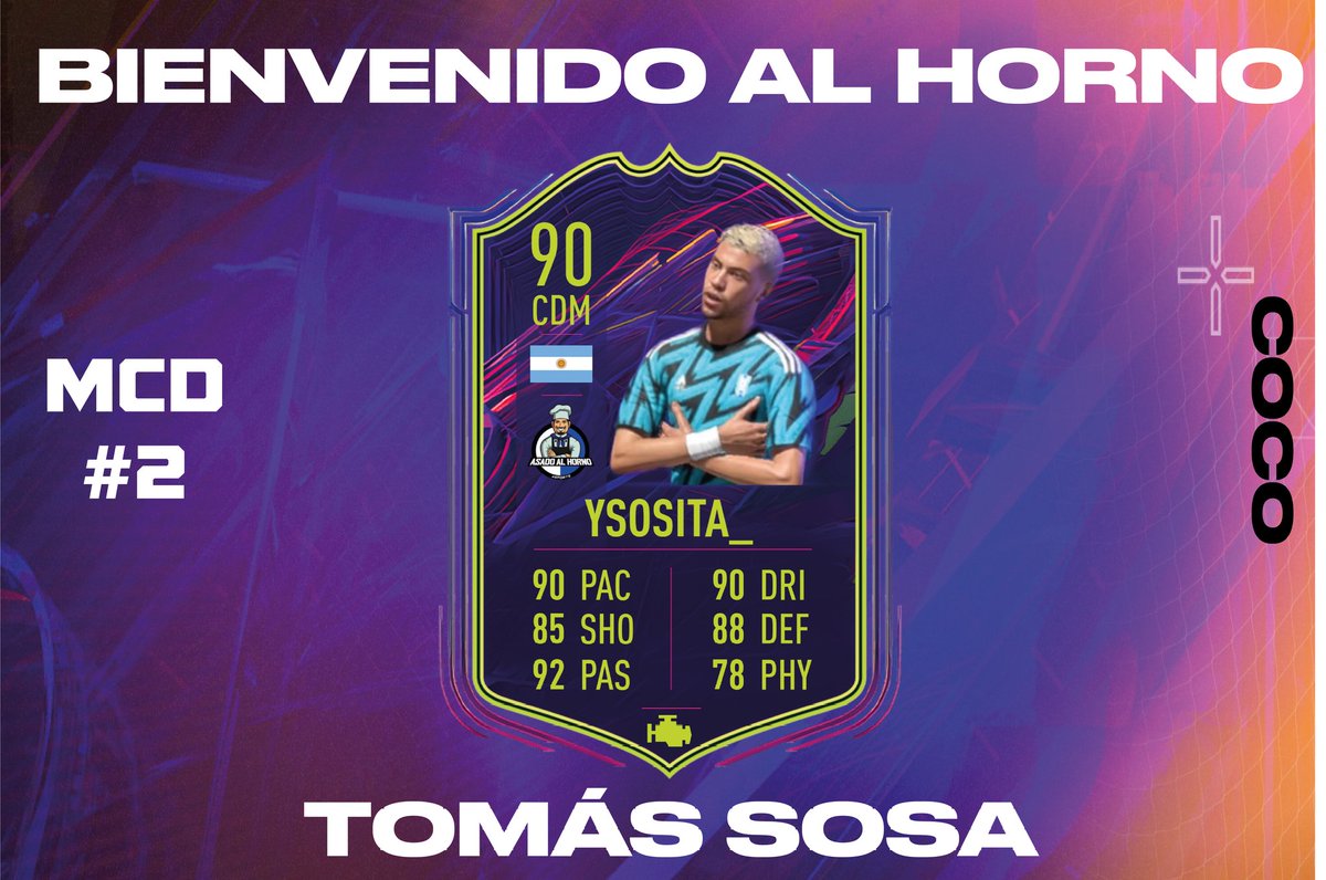 Bienvenido de vuelta a casa, @ySosita_! 🥥2️⃣

Tras su paso por la B nacional en <a href="/PechesterCity/">Pechester City</a>, vuelve al Horno para ir por todo. 

#VamosAAH