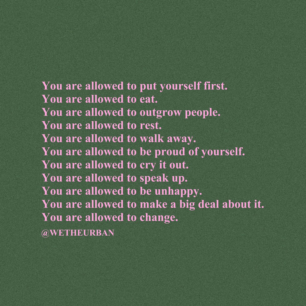 WeTheUrban's tweet photo. Keep going, keep growing, keep evolving. https://t.co/0JazE2baws