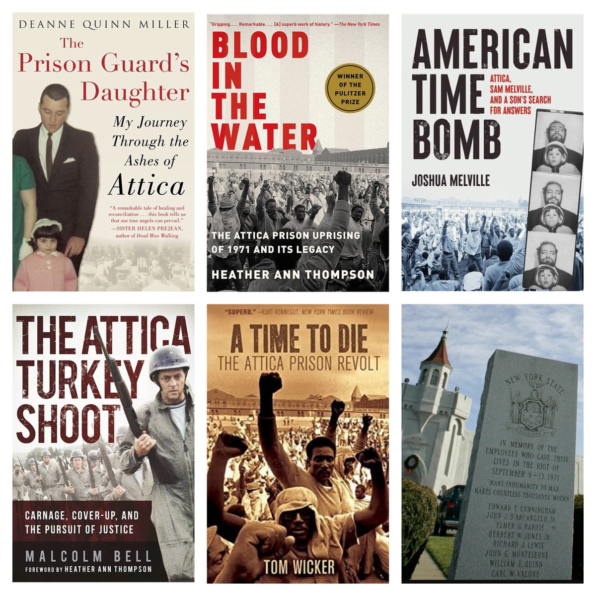 buffsportznut's tweet photo. Inmates, guards, wives, sons and daughters. 50 years ago today their world changed forever. Raised 25 miles from the prison, not until a few months at the age of 45 did I learn the unfiltered truth and only for the courage and dedication by theseauthors. #Attica50 https://t.co/4IMoZwU7s0