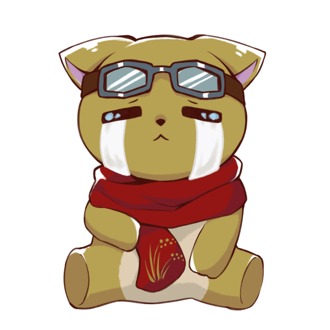 米猫 まいまお Vtuber ぬきさんに泣き顔描いてもらった 明日25時からのつぐのひリレー頑張ります 米猫の絵