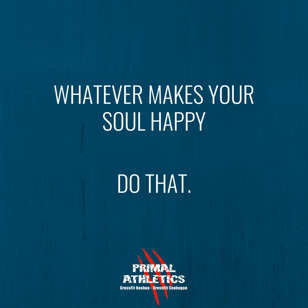 #ThursdayThoughts  
#seriouslythough #doit #Happy #positivevibesonly #happiness #doit #primalathletics #crossfitnashua #crossfitsouhegan #betterthanyesterday