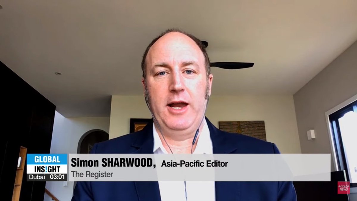 NewsArirang's tweet photo. “There are major economies that are ready to pull the trigger, but their legislation is going to be constrained.” @ssharwood AP Editor at @theregister &amp; Joonseok OH @sookmyung1906 on Korea's world 1st law on restricting Google &amp; Apple store payments https://t.co/sNIFxnyjaL https://t.co/rx8eUyRTSX