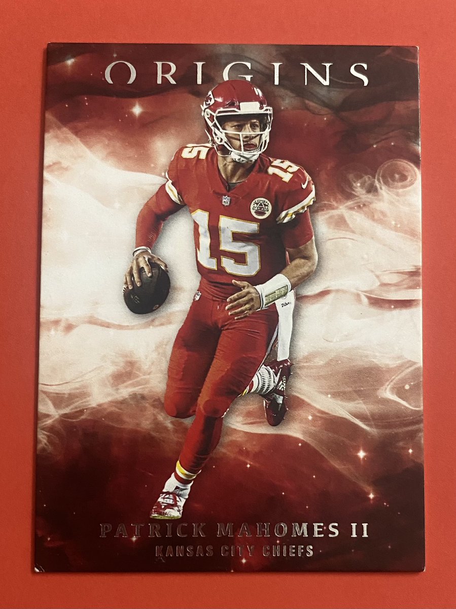 chiefscardspain's tweet photo. Patrick Mahomes II - Origins 2019
@PatrickMahomes @Chiefs @Chiefs_Esp @chiefscardspain @asocards @Vation97 @PaniniAmerica https://t.co/KyfAgixsDE