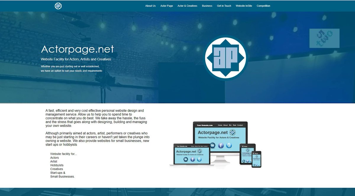 ActorPage_net's tweet image. Updated website, new layout, new features, competition entry, and advice page. actorpage.net 
#actorpage #actorpage.net #actorprofile #webspace #website #winanactorpage #gettingseen #actinglife
