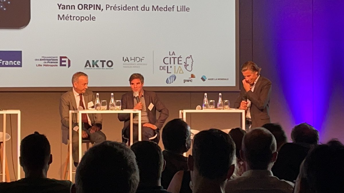 « L’IA est un enjeu de productivité, de travail sur les process et d’organisation du travail » <a href="/orpin_yann/">Orpin</a>. Lorsque gagner du temps n’est pas juste une réalité mais un besoin ! #ia #ai