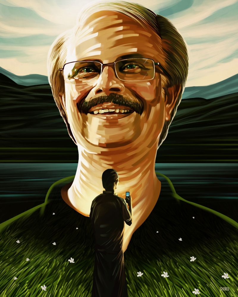 chrony's tweet image. #home #managementlessons 
Art work by the brilliant Shinoj Padmanabhan. Check his works on behance. lnkd.in/gfjMYS5G