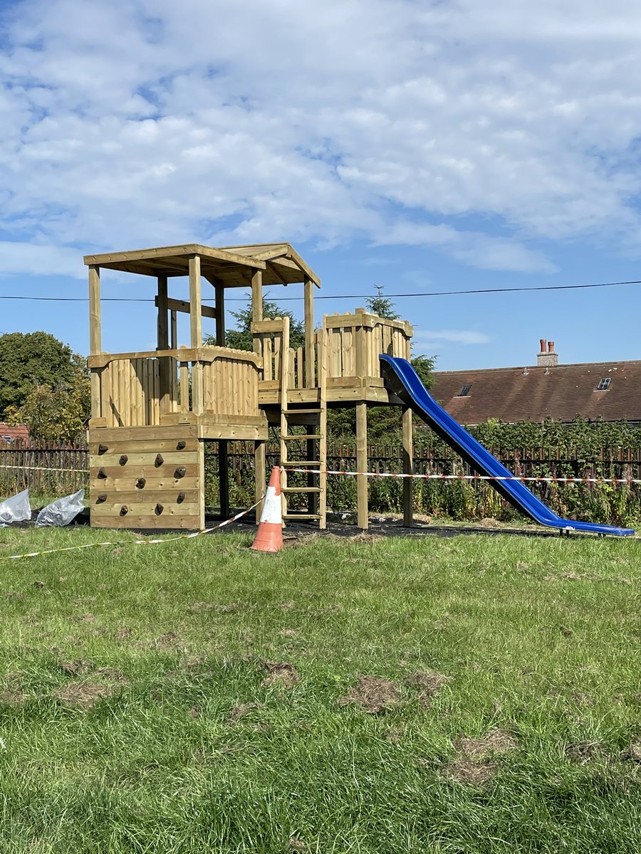 The amazing new play equipment has been installed on the grass area behind the nursery. Thank you to the Parent Council &amp; parent forum for your continued support in improving our playgrounds. Now all we need is some dry weather so we can try it out!