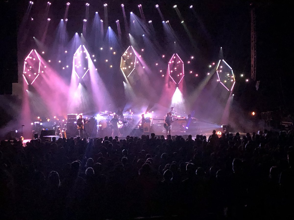I’ve really missed concerts. <a href="/mymorningjacket/">my morning jacket</a> and <a href="/blkfootwhtfoot/">Brittany Howard</a> put on quite a show last night <a href="/MannCenter/">The Mann Center</a>. And the storm held off just long enough.