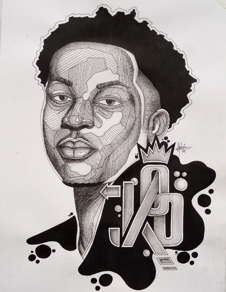 eliamartist's tweet photo. Every step is progress
@JonathanKuming6
@joelntambwe2 
.
.
#artoftheday🎨
#artworld #artwork @PJBacademy @warriors  #dream #basketball #ballislife #congokinshasa #congobasket #basketballdraft  #artist @eliamartist https://t.co/3GDDb8ZOYF