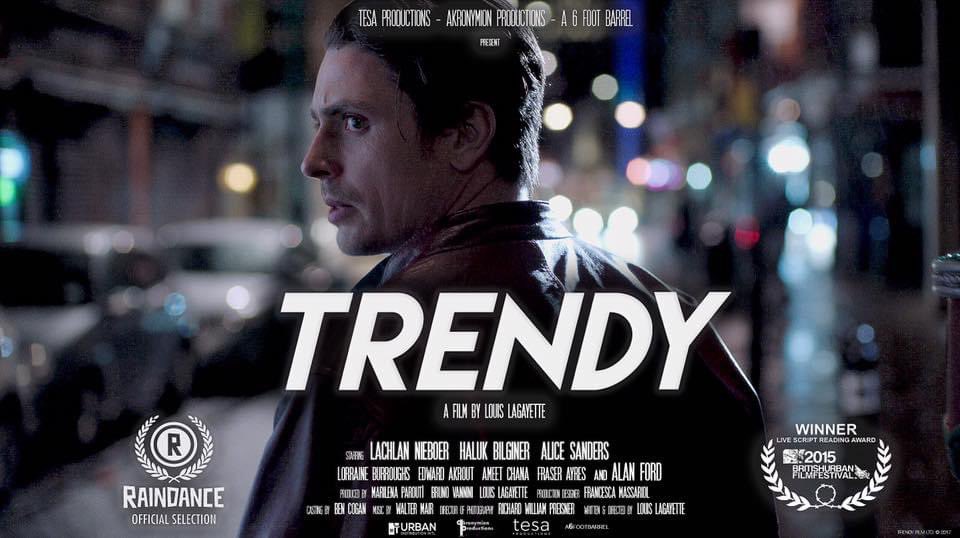 TRENDY (<a href="/TrendyFilm/">Trendy - Film</a>) is on <a href="/LondonLive/">London Live</a> tonight at 9pm! Written &amp; directed by @Louislagaa, stars @Lachlan_Nieboer, Haluk Bilginer, Alan Ford, Alice Sanders, <a href="/RaineyBurroughs/">Lorraine Burroughs</a>, @fraserayres, <a href="/jackorowan/">Jack Rowan</a>, Edward Akrout &amp; <a href="/AmeetChana/">Ameet Chana</a> and was cast by me! Trailer youtu.be/BfASBBpa994