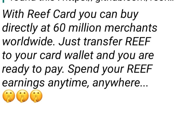 micro_os's tweet image. $REEF
reef.finance

#reefcard

Hail king of #DeFi @ReefDeFi
"To Infinity and Mooon"
10$

#CryptocurrencyNews #BUNNY #BSCGem #BSC #POLKADOT #DOT #Solana #Bitcoin #NFT #nftcollector #ADAPAD #TKO #axs #indodax #Kana #pmon