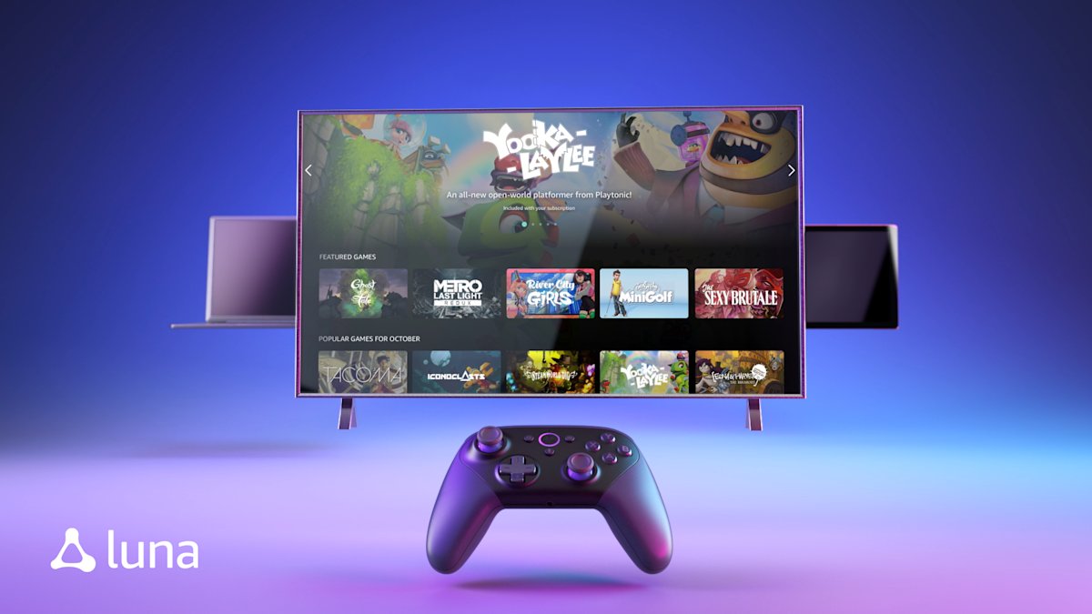 YahooFinance's tweet photo. Amazon's Luna cloud gaming service is getting big changes to take on Microsoft https://t.co/9FXytg2CIV by @DanielHowley https://t.co/4GUN3v5CnX