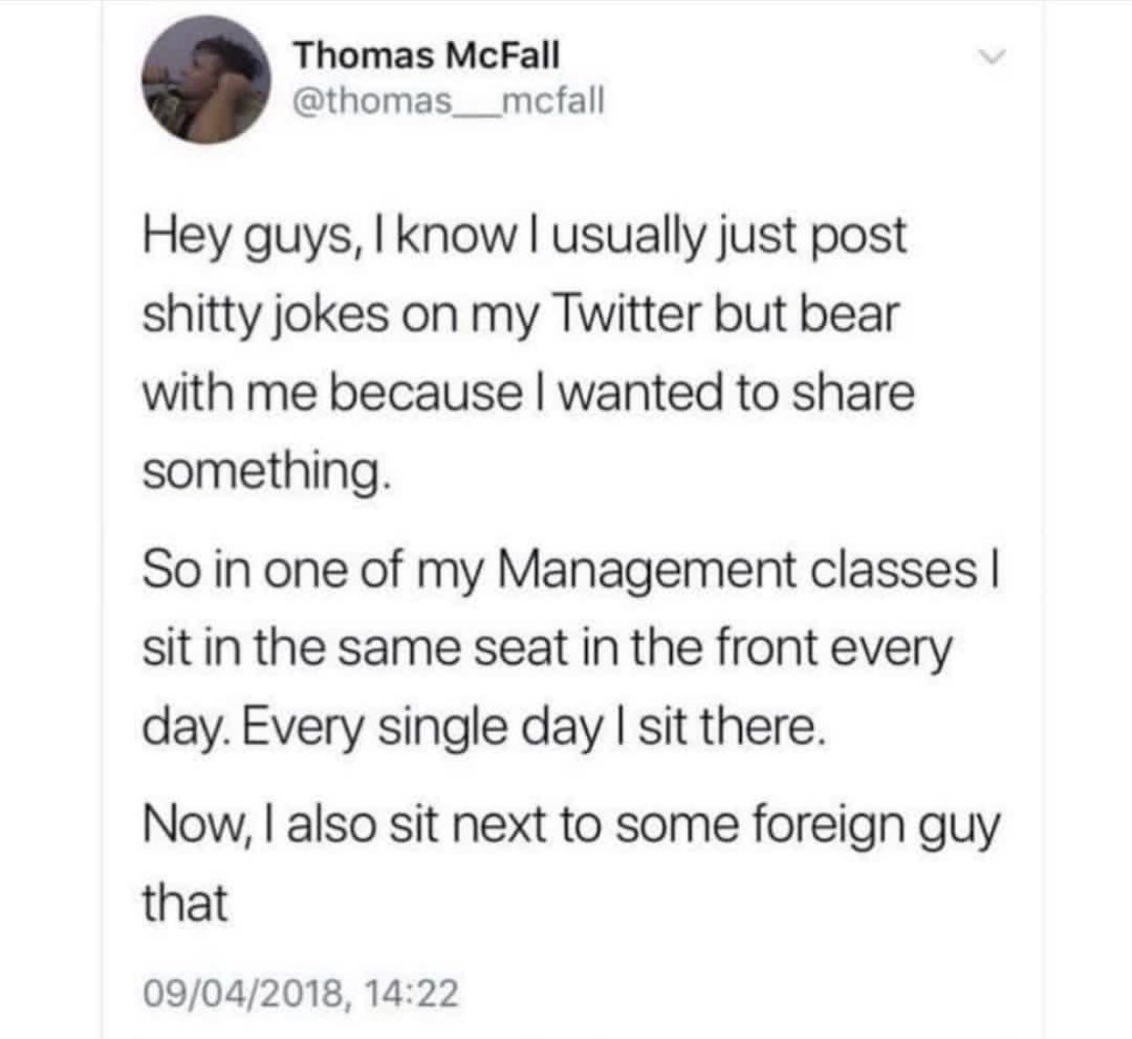 Dudes Posting Their W’s on Twitter "Incredible thread https//t.co/E6Mt3WXoCj" / Twitter