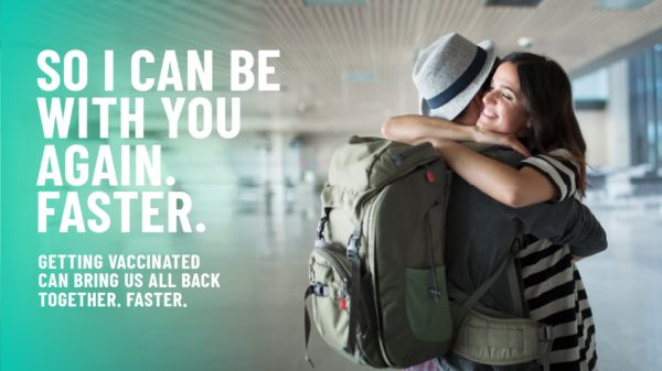 TIAC_AITC's tweet photo. TIAC proudly supports the #FasterTogether campaign, encouraging Canadians to get vaccinated. Getting vaccinated can get us back together, faster. Learn more at https://t.co/H1mIUOeNPf #fastertogether https://t.co/EtEcQHVvhR
