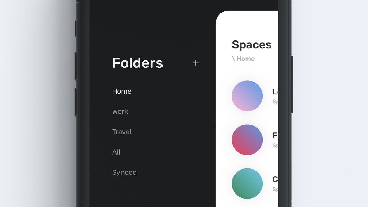 MinimalDawn's tweet photo. Dawn 3, coming soon.
Feature sneak peak: Folders for Spaces
#dawn3 https://t.co/VB7tLVQleb
