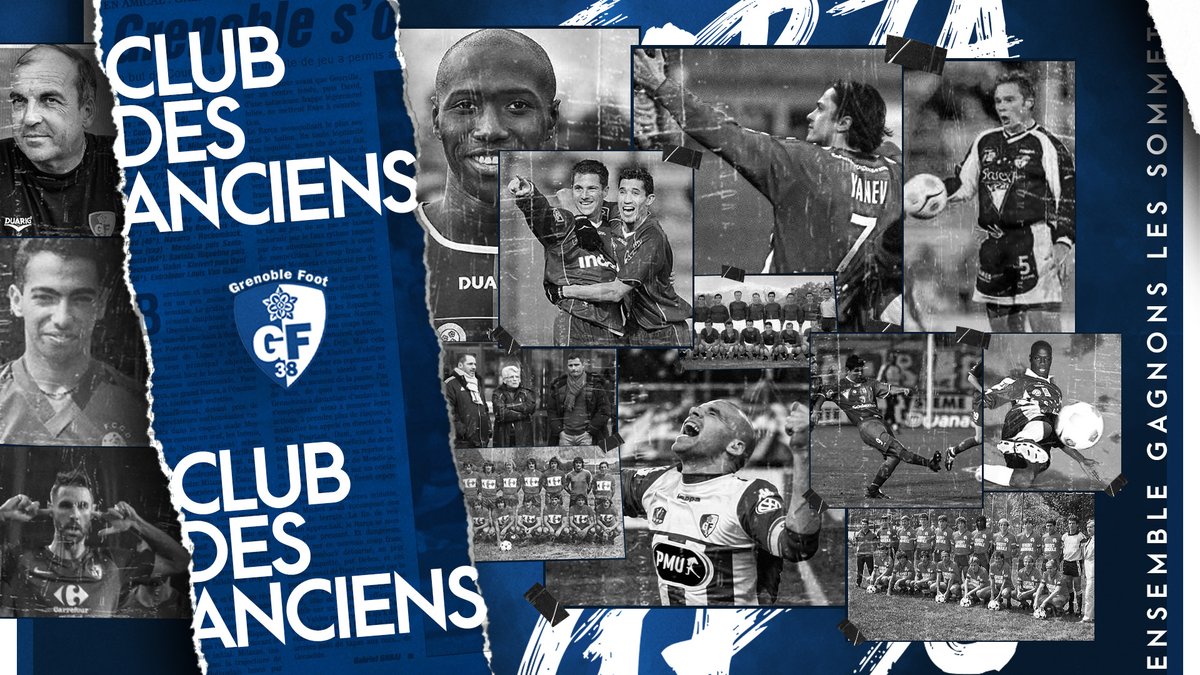 GF38_Officiel's tweet photo. Le GF38 lance son club des anciens !

L’objectif étant de rassembler de nombreux joueurs qui par le passé ont défendu et représenté le club grenoblois avec honneur et fidélité. 

https://t.co/qzFsMzz3fT https://t.co/MlpqQkt9yO