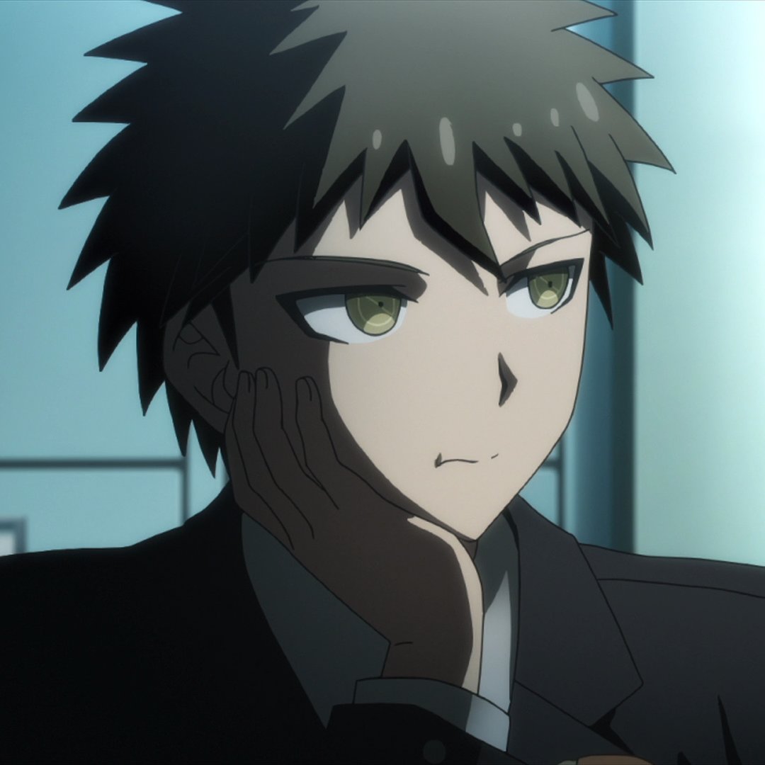 someguyOTD's tweet image. Today's character is Hajime Hinata from Super Danganronpa 2: Goodbye Despair! He's just some guy!