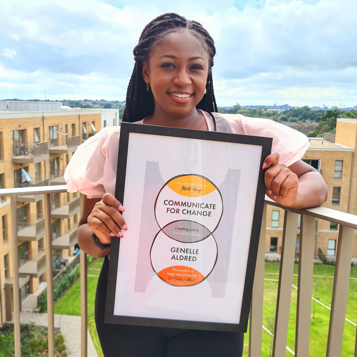 genellealdred's tweet photo. Publication day! Sold out on Amazon currently but available at other bookshops like Waterstones.
Going live tonight to talk about the book. Link in my bio...
#CommunicateForChange
Thanks to @SPCKPublishing for the frame https://t.co/ytDKN5Sy3U
