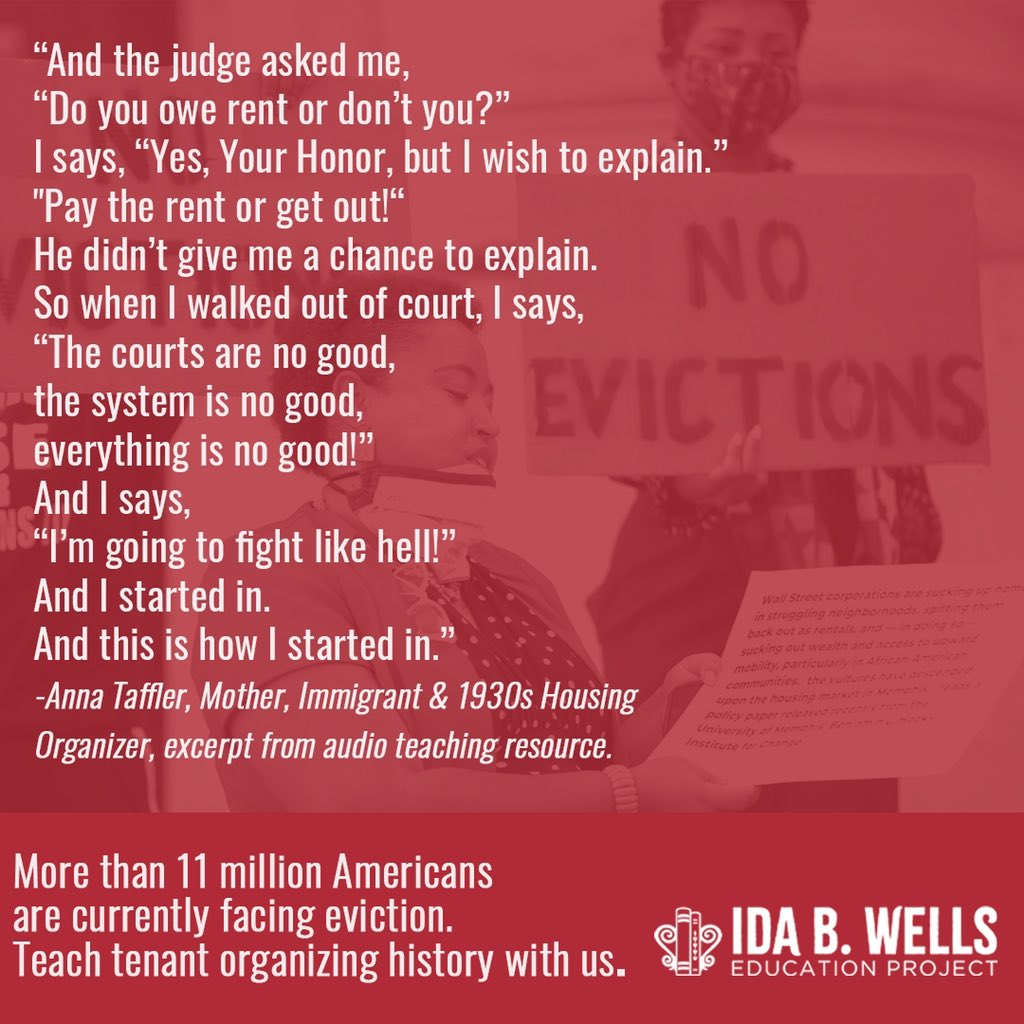Recently, the Supreme Court voted to end federal eviction protections. This has left millions of families facing eviction. What can educators do during this time? Empower your students see our resource page: idabwellseducationproject.org/resource-page-…