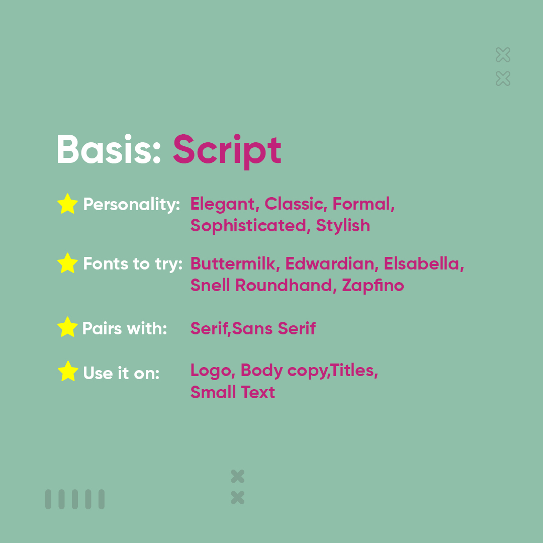 AquGenTech's tweet photo. How do you choose fonts for your projects?
we’ve listed the different types of fonts and what kinds of projects they suit best.
#aqugen #aqugentech #aqugendigital⁣⁣ #digitalmarketing #entrepreneur #graphicdesign #marketing #fonts #slabserif #serif #sanserif #script  #fontstyle https://t.co/XIAoxqLwD3