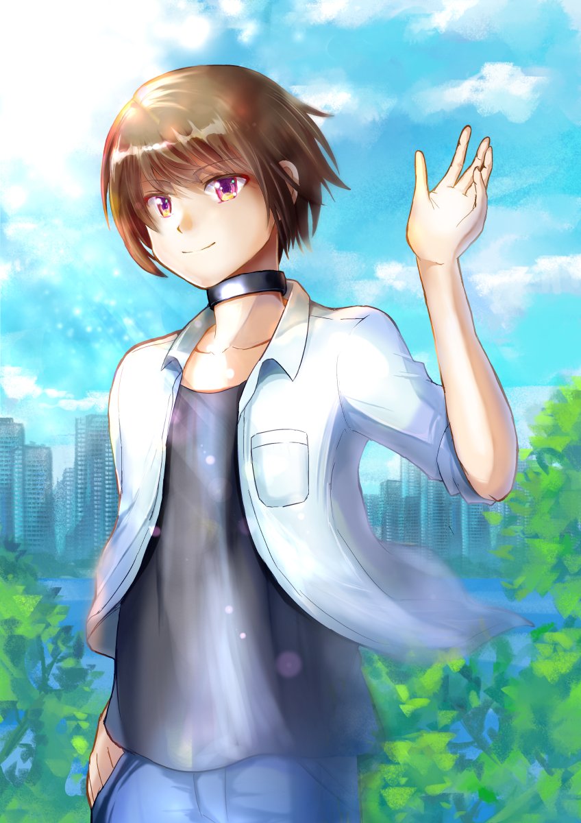 パルミー さんの背景講座や色塗り講座を受けて描いたイラストがこちらです カラ 遊佐いつかのイラスト パルミー さんの背景講座や色塗り講座を受けて描いたイラストがこちらです カラ 遊佐いつかのイラスト