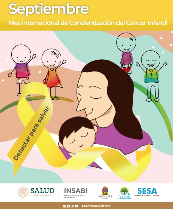Septiembre mes internacional de concientización del cáncer infantil.🎗