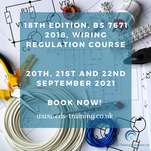 CdsTraining's tweet photo. Missed this weekโs @EAL_Awards electrical course? Donโt panic! Our next one starts on September 20th and you can register yourself or your employees NOW! ๐ก
Take your career to the next level with CDS.
๐ https://t.co/67aVq8nxC0
#electricalcourses #ealawards #electrician https://t.co/g1gAP1p7G3