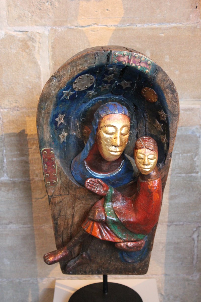SouthwMinster's tweet photo. Last few days to see the acclaimed sculpture exhibition "Farewell to all that" by renowned sculptor @PeterEugeneBal1  in the Chapter House at Southwell Minster. Closes this Sunday - don't miss it! https://t.co/rxeO7tqVlt