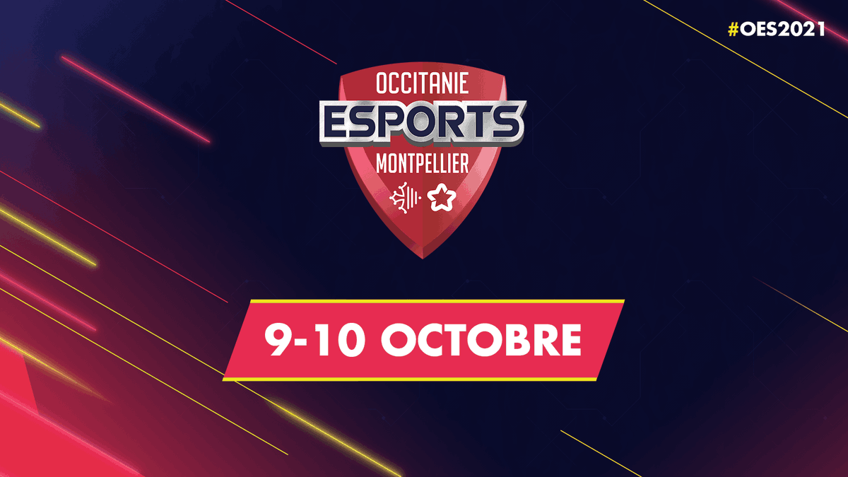 OccitanieEsport's tweet photo. #OES2021 - Le plus grand rendez-vous esport du sud de la France revient dans un nouveau format hybride les 9 et 10 octobre prochains! 🤩

L’événement prendra place au sein de la Foire internationale de Montpellier et sera aussi en live sur Twitch 🎉

👉 https://t.co/yV22lL2kCh 👈 https://t.co/6YqkFhI1cU