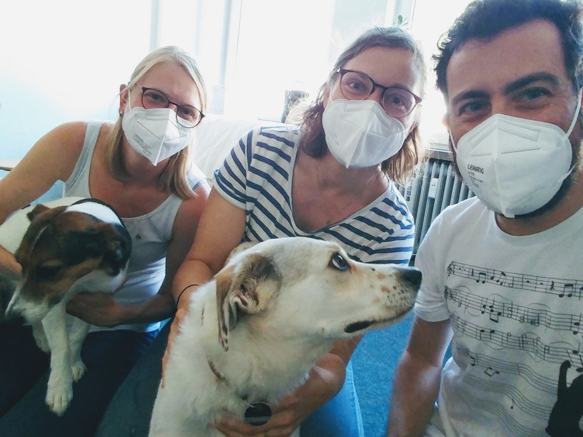 Dr Vera Köpsel (@vkopsel) on Twitter photo Gathering at the <a href="/ImfHamburg/">IMF Hamburg</a> for joint, #Covid_19-safe #ICESASC21 attendance! Six legs and eight paws are ready for Theme Session N at 16:00. Paws up for Alex, Gabriel, Siah & Kaya 😃🐟🐶😷 @LaBarbaFuriosa
<a href="/ICES_ASC/">ICES</a> <a href="/AlexandraBloec1/">Alexandra Bloecker</a> Gathering at the <a href="/ImfHamburg/">IMF Hamburg</a> for joint, #Covid_19-safe #ICESASC21 attendance! Six legs and eight paws are ready for Theme Session N at 16:00. Paws up for Alex, Gabriel, Siah & Kaya 😃🐟🐶😷 @LaBarbaFuriosa
<a href="/ICES_ASC/">ICES</a> <a href="/AlexandraBloec1/">Alexandra Bloecker</a>