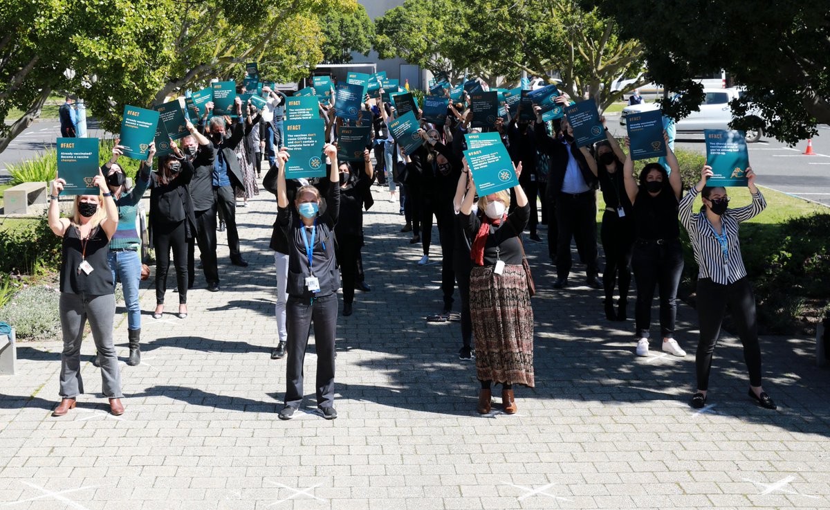 SU, Faculty of Medicine and Health Sciences (@suhealthsci) on Twitter photo "No one is safe unless everyone is safe."
This is one of the powerful messages shared at today's <a href="/StellenboschUni/">Stellenbosch University</a> FMHS vaccination rally.
Share our appeal for solidarity by sharing your pics and messages using the #fmhsvaccinesolidarity hashtag.
Read more: bit.ly/3BTJyYv "No one is safe unless everyone is safe."
This is one of the powerful messages shared at today's <a href="/StellenboschUni/">Stellenbosch University</a> FMHS vaccination rally.
Share our appeal for solidarity by sharing your pics and messages using the #fmhsvaccinesolidarity hashtag.
Read more: bit.ly/3BTJyYv